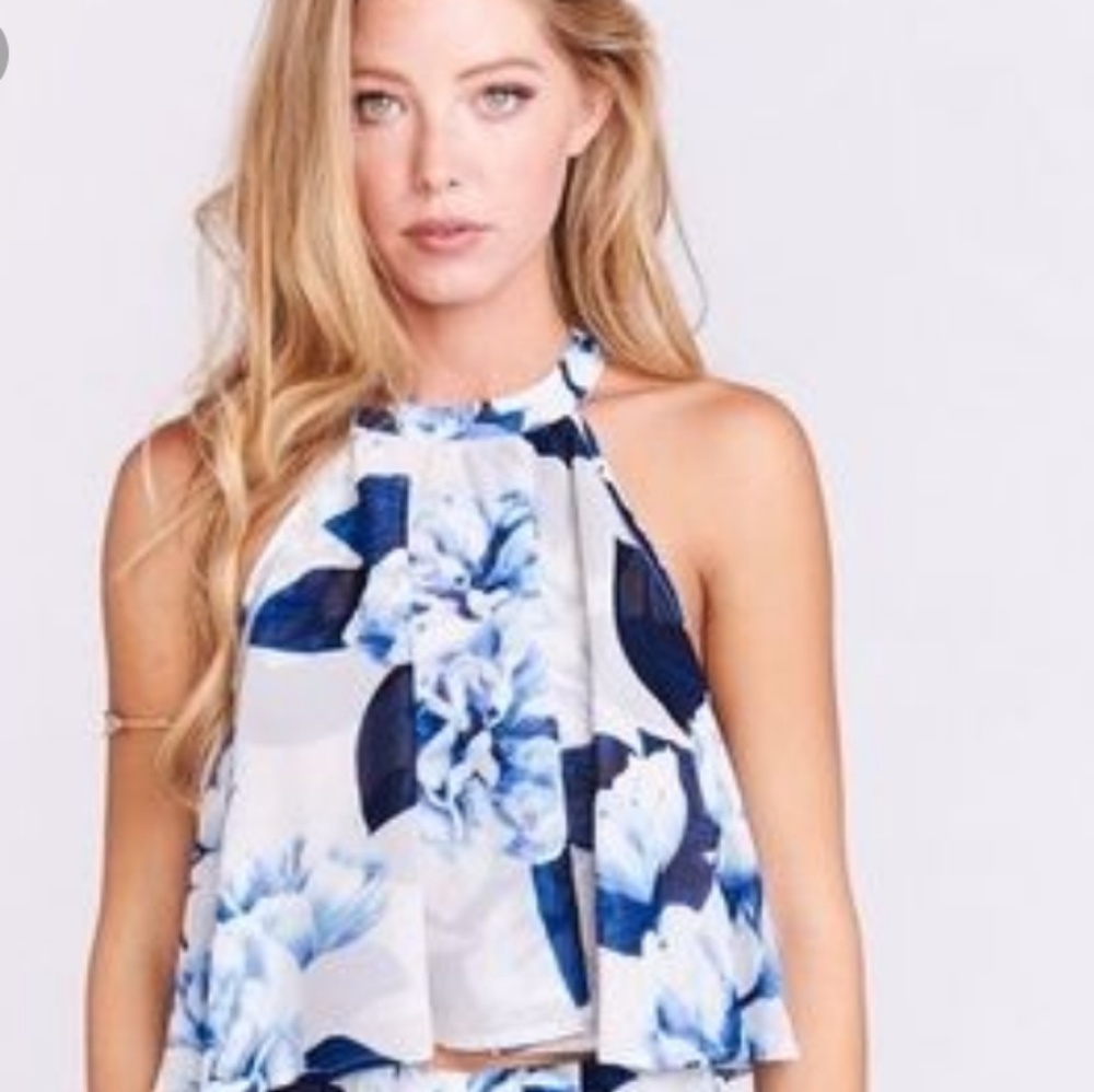 Show Me Your Mumu Tie Blouse - Picture 5 of 8